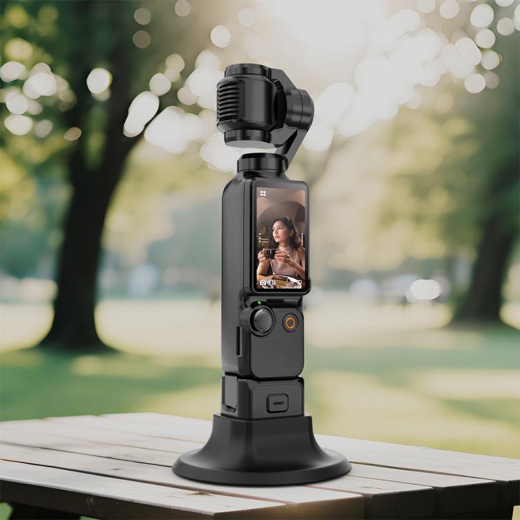 Soporte de base de escritorio de silicona adhesiva PULUZ para DJI Osmo Pocket 3, Adhesive Type Base