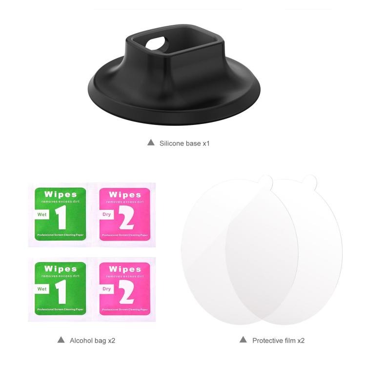 Soporte de base de escritorio de silicona adhesiva PULUZ para DJI Osmo Pocket 3, Adhesive Type Base