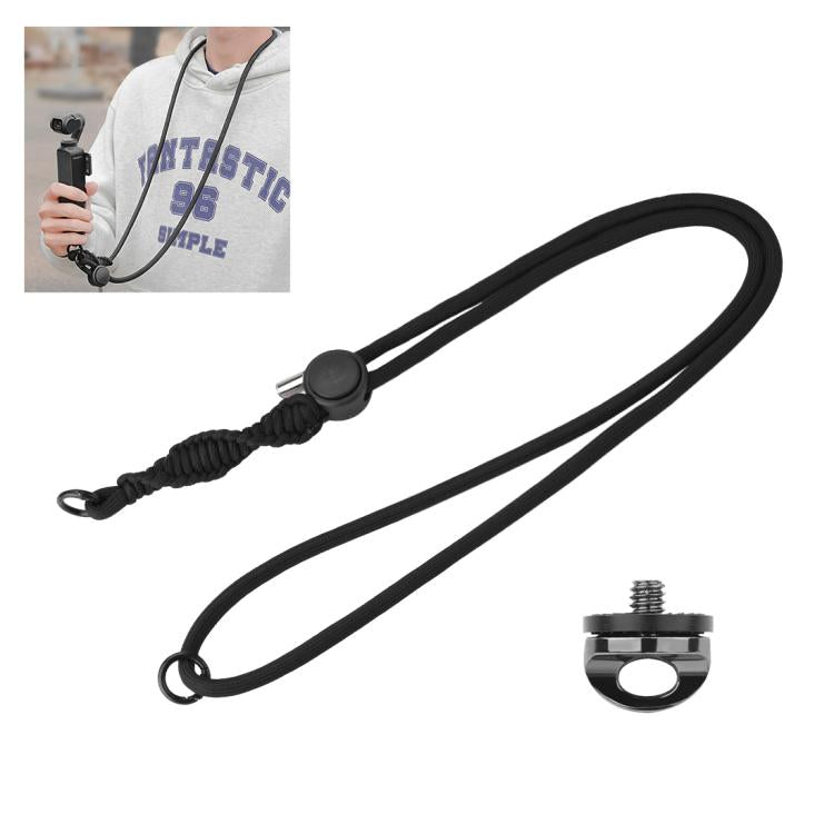 Cordón deportivo PULUZ largo y ajustable para cámara OSMO Pocket 3 / Insta360 X4.