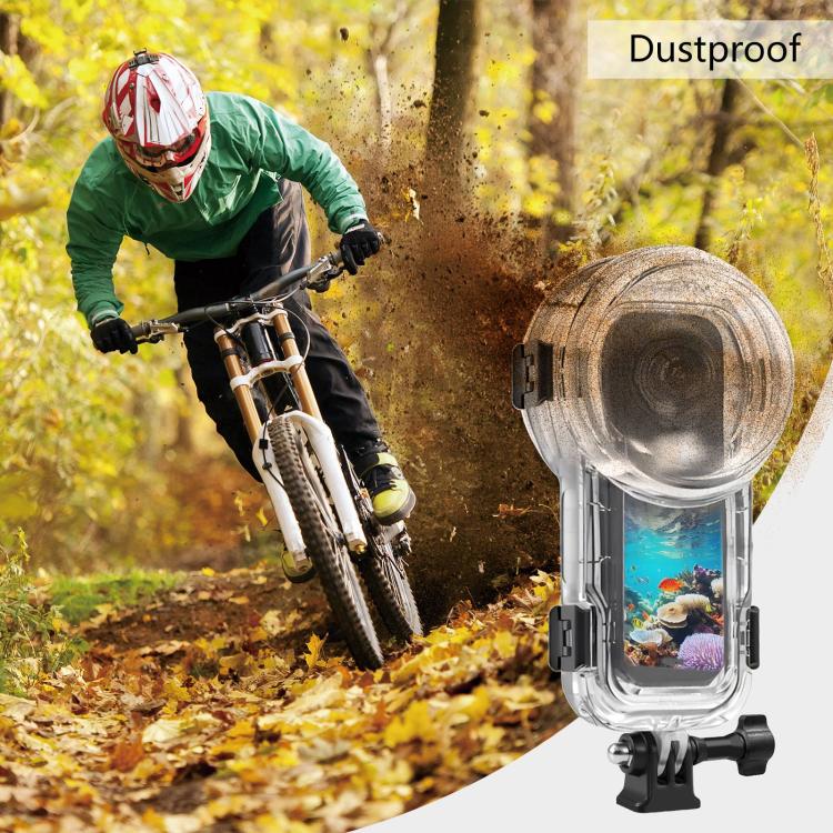 Estuche de buceo sellado e impermeable PULUZ de 60 m para Insta360 X5, Waterproof Diving Case