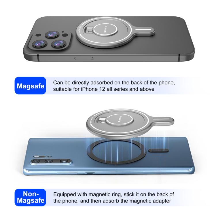 Adaptador de soporte magnético para teléfono PULUZ para Insta360 Flow 2 Pro