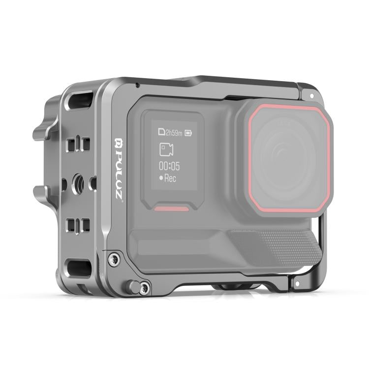 Para Insta360 Ace Pro 2 PULUZ, jaula protectora de aleación de aluminio, estructura de carcasa de doble zapata fría, For Insta360 Ace Pro 2 Meta Cage