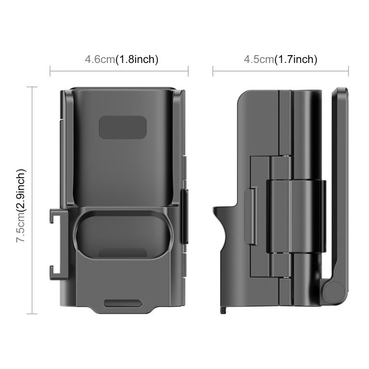 Soporte de base magnética plegable PULUZ para DJI Osmo Pocket 3, Magnetic Mount Base