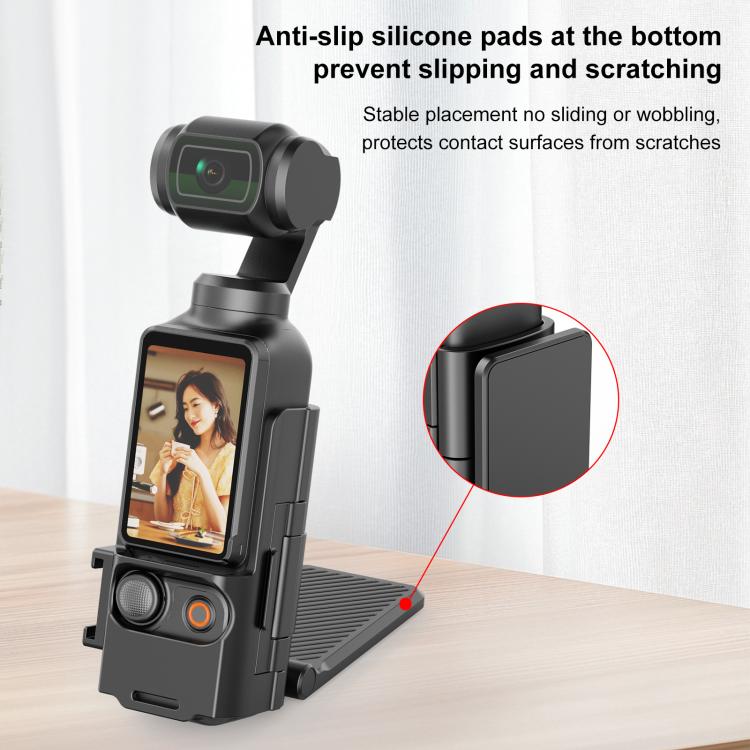 Soporte de base magnética plegable PULUZ para DJI Osmo Pocket 3, Magnetic Mount Base