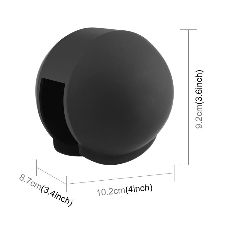 Funda protectora de silicona para lente Insta360 X5 PULUZ Invisible Dive Case Lens Guard, For Insta360 X5