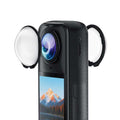 Funda protectora de policarbonato para la lente giratoria PULUZ de Insta360 X5., Rotating PC Lens Guard
