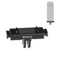 Adaptador de base de liberación rápida de aluminio aeronáutico PULUZ para Insta360 X5 / Ace Pro / Pro 2, Aluminum Quick Release Base