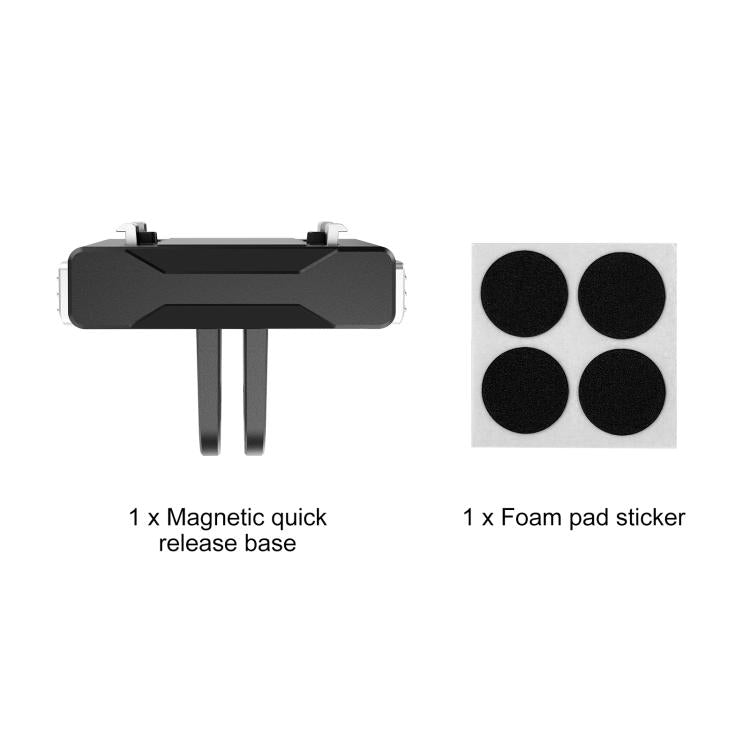 Soporte de base magnética de liberación rápida PULUZ para Insta360 X5 / Ace / Ace Pro