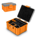 Maleta de transporte rígida e impermeable PULUZ para DJI Osmo Action 5 Pro / 4 / 3, caja de almacenamiento protectora para exteriores.