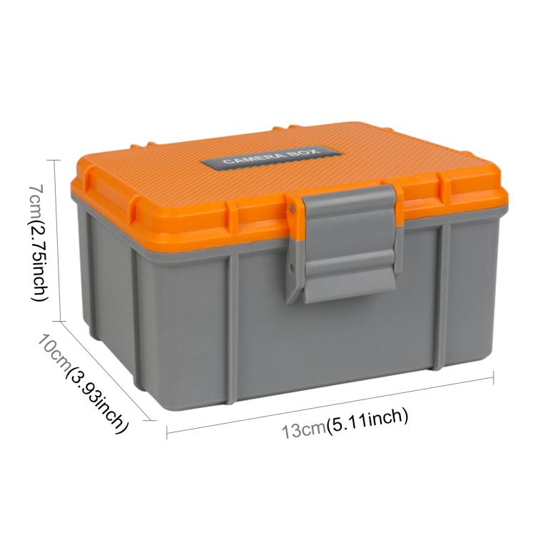 Maleta de transporte rígida e impermeable PULUZ para DJI Osmo Action 5 Pro / 4 / 3, caja de almacenamiento protectora para exteriores.
