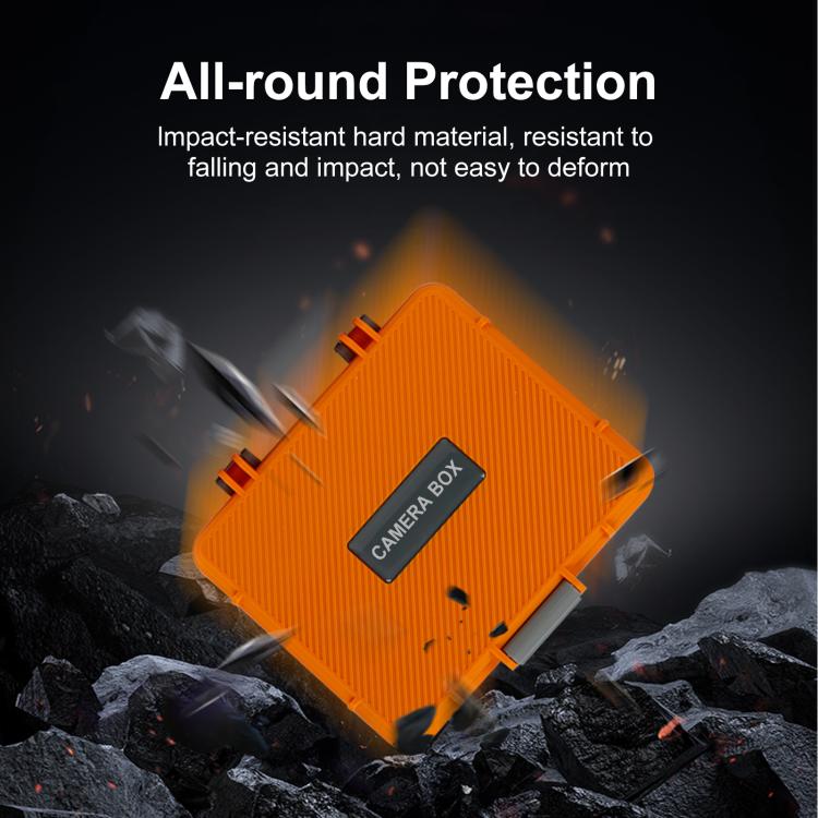 Maleta de transporte rígida e impermeable PULUZ para DJI Osmo Action 5 Pro / 4 / 3, caja de almacenamiento protectora para exteriores.