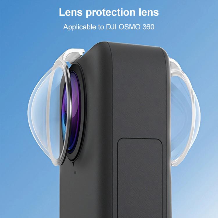 Cubierta protectora de PC para lente PULUZ para DJI Osmo 360, Lens Guard