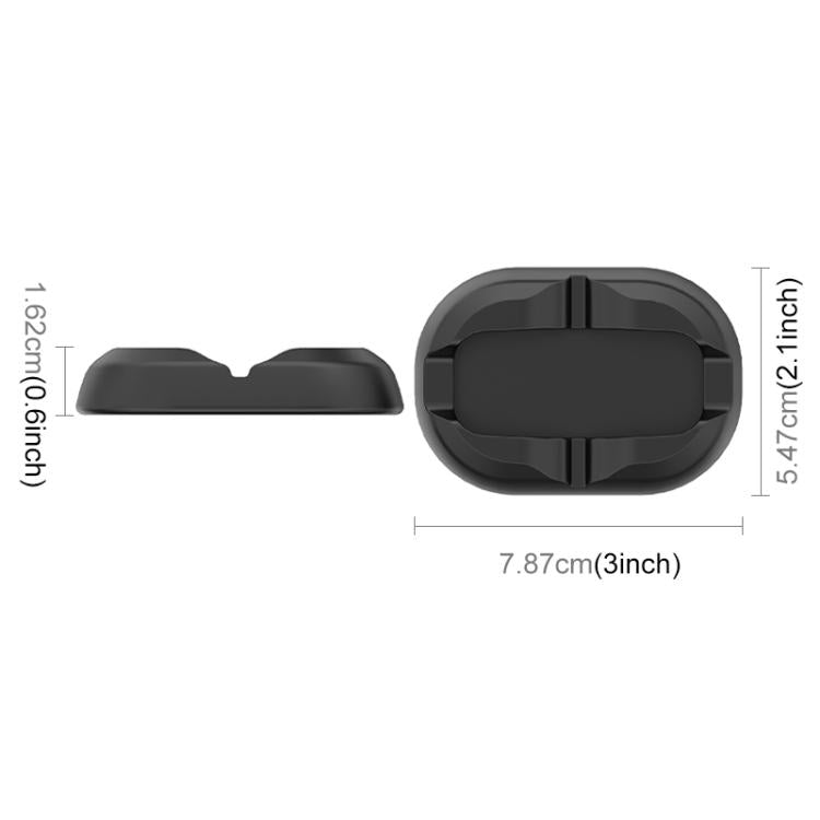 Soporte de base de silicona PULUZ para DJI Osmo 360, Desktop Silicone Base