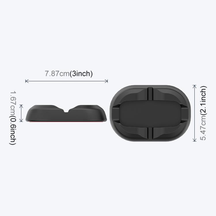 Soporte de base de silicona para coche PULUZ para DJI Osmo 360, Car Silicone Base