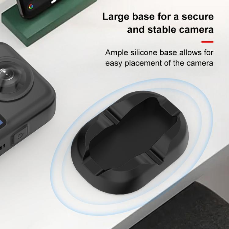 Soporte de base de silicona para coche PULUZ para DJI Osmo 360, Car Silicone Base