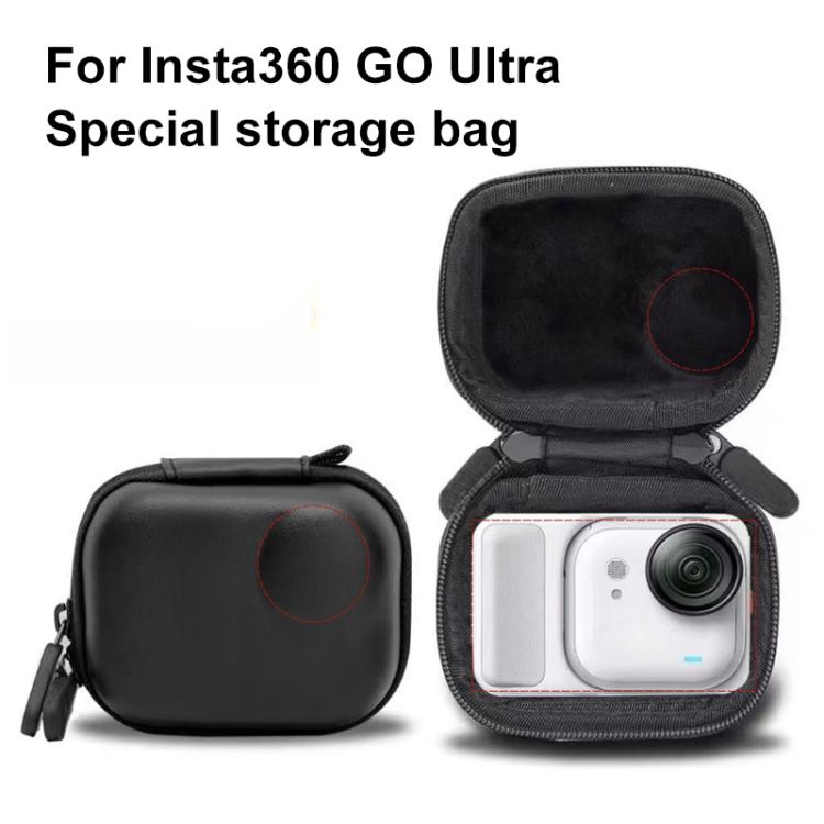 Bolsa de almacenamiento corporal portátil mini de EVA para Insta360 GO Ultra PULUZ, For Insta360 GO Ultra