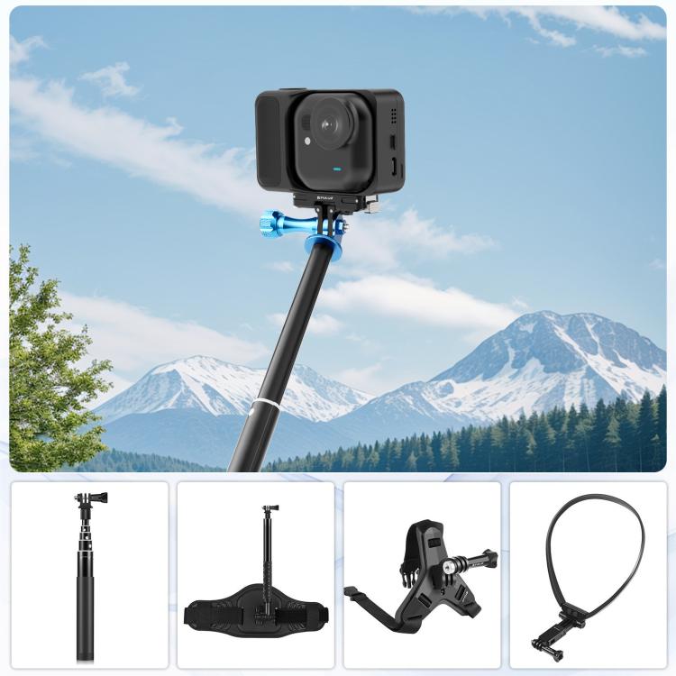 Soporte de base de liberación rápida magnético de aleación de aluminio PULUZ para Insta360 GO Ultra, For Insta360 GO Ultra Aluminum Alloy