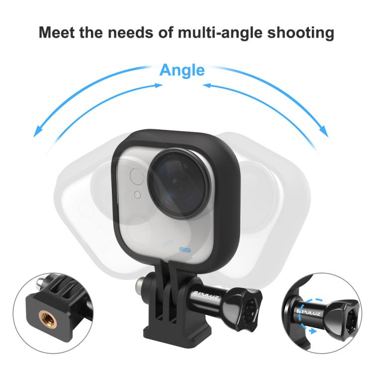 Base adaptadora de marco de plástico para PC PULUZ para Insta360 GO Ultra, Plastic Frame