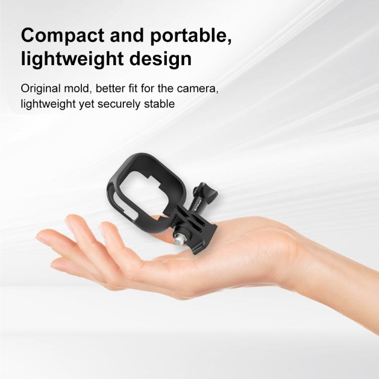 Base adaptadora de marco de plástico para PC PULUZ para Insta360 GO Ultra, Plastic Frame