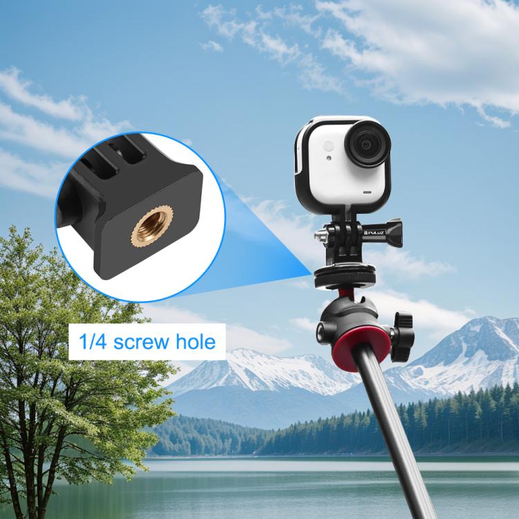 Base adaptadora de marco de plástico para PC PULUZ para Insta360 GO Ultra, Plastic Frame