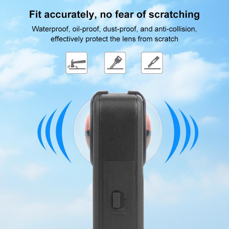 Protector de lente de cristal templado óptico PULUZ para DJI Osmo 360