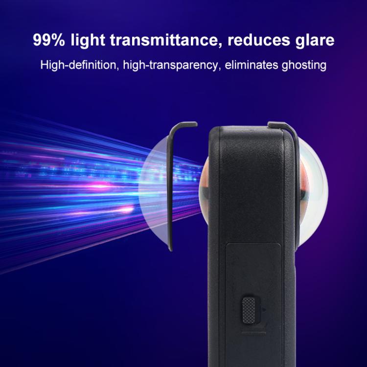 Protector de lente de cristal templado óptico PULUZ para DJI Osmo 360
