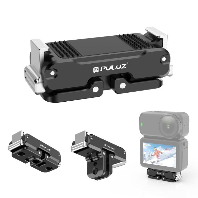 Base de montaje magnética de metal de liberación rápida PULUZ para DJI Osmo Nano