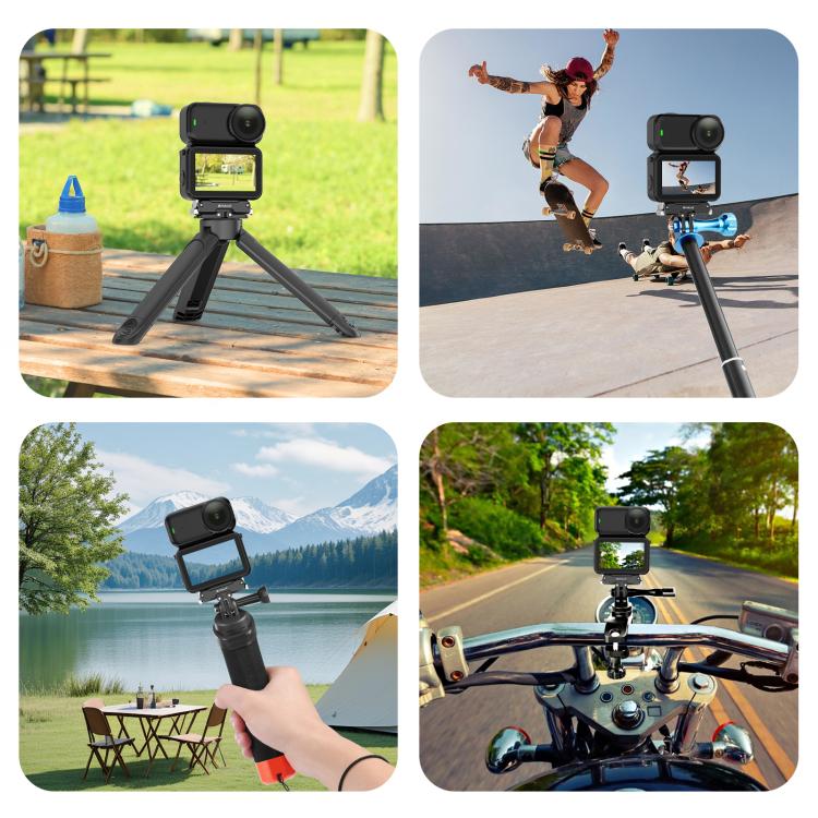 Base de montaje magnética de metal de liberación rápida PULUZ para DJI Osmo Nano