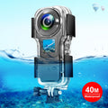 Para Insta360 One RS 1 pulgada 360 edición PULUZ 40m funda carcasa impermeable subacuática