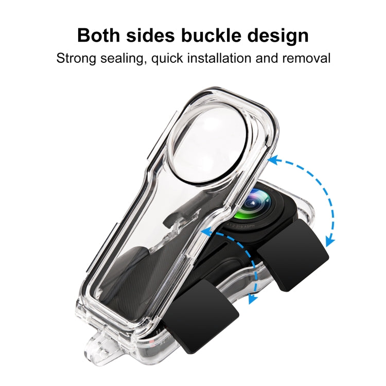 Para Insta360 One RS 1 pulgada 360 edición PULUZ 40m funda carcasa impermeable subacuática