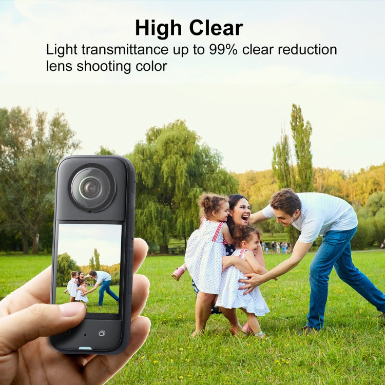 Para Insta360 X3 PULUZ Lens Guard PC cubierta protectora, Lens Guard PC Cover