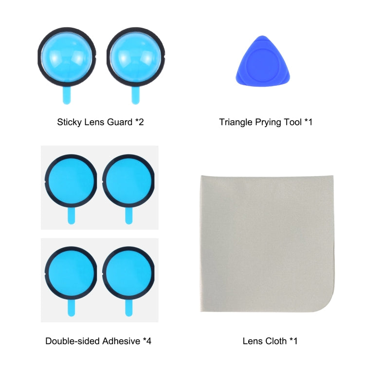 Para Insta360 X3 PULUZ Lens Guard PC cubierta protectora, Lens Guard PC Cover