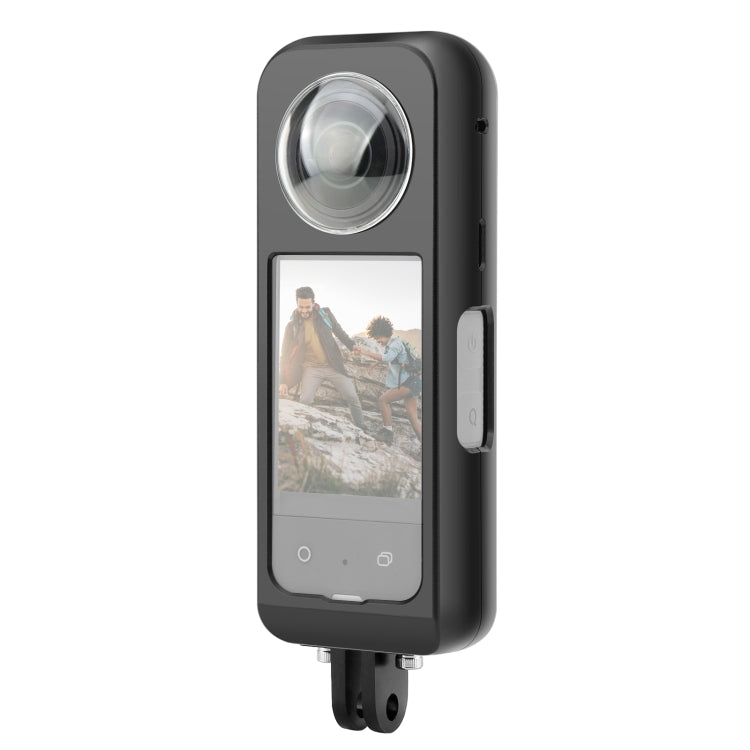 Para Insta360 X3 PULUZ Marco de carcasa protectora de Metal con Protector de lente, Metal Frame with Lens Protector US Stock, Metal Frame with Lens Protector