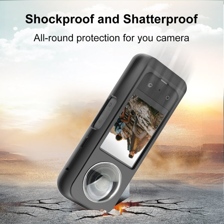 Para Insta360 X3 PULUZ Marco de carcasa protectora de Metal con Protector de lente, Metal Frame with Lens Protector US Stock, Metal Frame with Lens Protector
