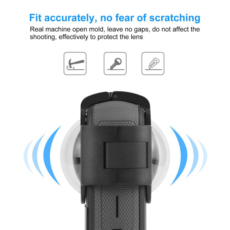 Para Insta360 X3 PULUZ cubierta protectora de lente, Lens Guard