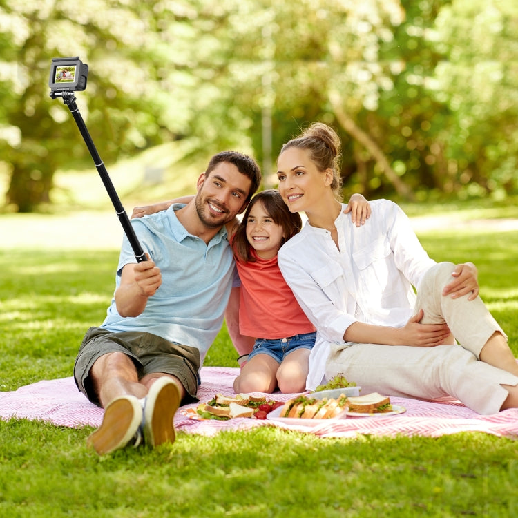 PULUZ-Palo selfie monopié de metal, 73,5 cm, con base adaptadora invisible y tornillo para Insta360 One RS / X2 / X3, 70cm Monopod