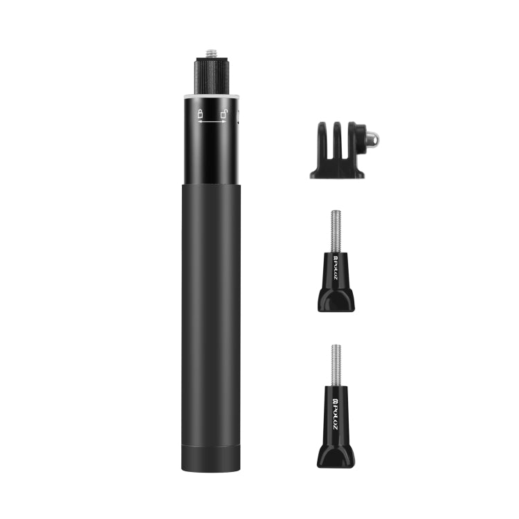 PULUZ-Palo selfie monopié de metal, 73,5 cm, con base adaptadora invisible y tornillo para Insta360 One RS / X2 / X3, 70cm Monopod