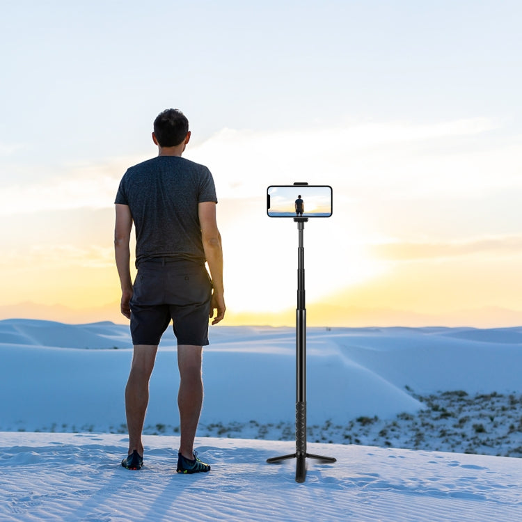 PULUZ 157cm Monopié Palo Selfie de Metal para Insta360 One RS / X2 / X3, 150cm Monopod