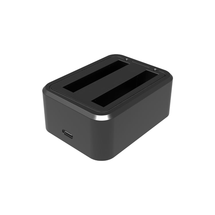 Para Insta360 X3 PULUZ Cargador de baterías duales USB con luz indicadora, Battery Charger