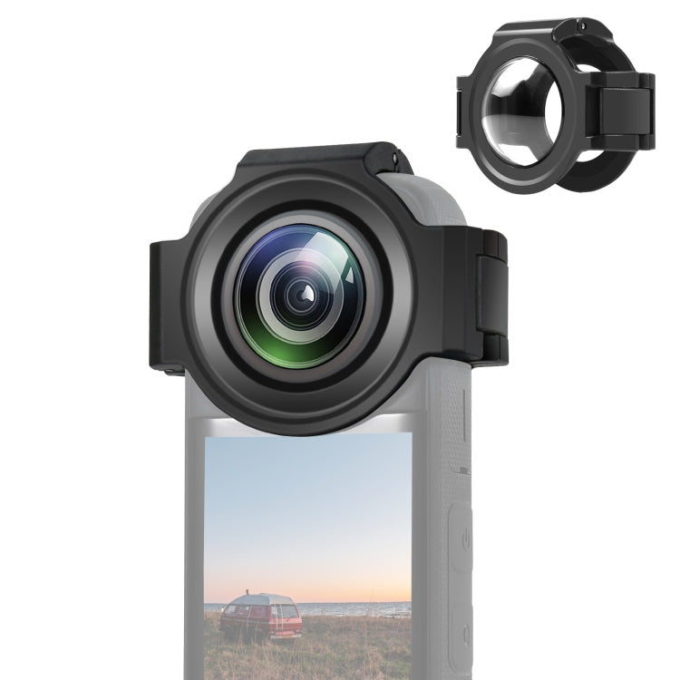 Para Insta360 X3 PULUZ actualización cubierta protectora de lente de vidrio óptico, Upgrade Lens Guard