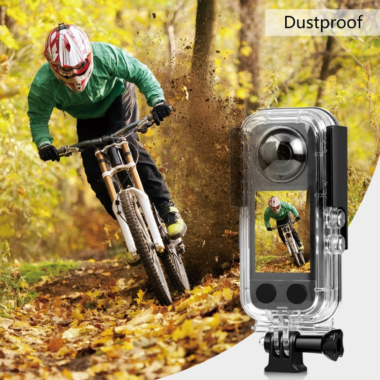Para Insta360 X3 PULUZ 30m carcasa impermeable subacuática, 30m Waterproof Case