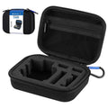 PULUZ Estuche de viaje y transporte impermeable para GoPro, DJI Osmo Action y otros accesorios de cámaras deportivas, tamaño pequeño: 16 cm x 12 cm x 7 cm, US Stock Black, UK Stock Black, For GoPro, Size: 16cm x 12cm x 7cm