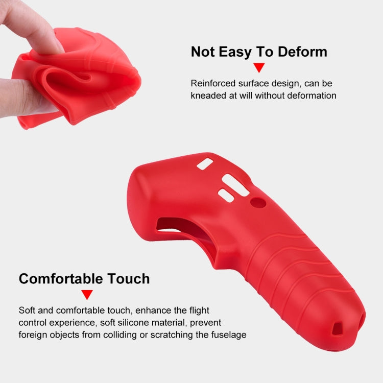 Para DJI RC Motion 2 / DJI Avata / FPV Rocker PULUZ Funda protectora de silicona con correa para el cuello, For DJI Avata / FPV Rocker with Neck Strap