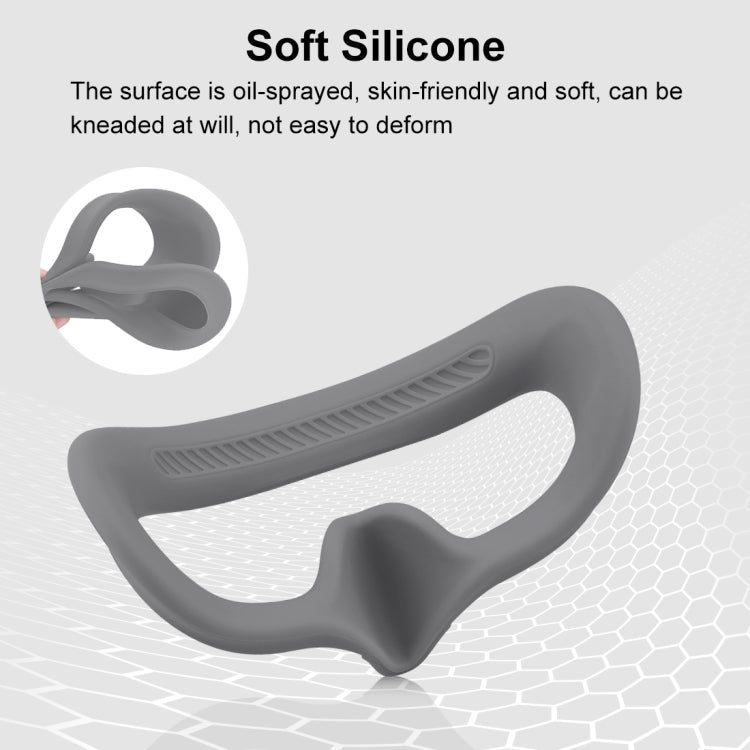 Para DJI Avata Goggles 2 PULUZ Flying Eye Mask Funda protectora de silicona, For DJI Avata Goggles 2