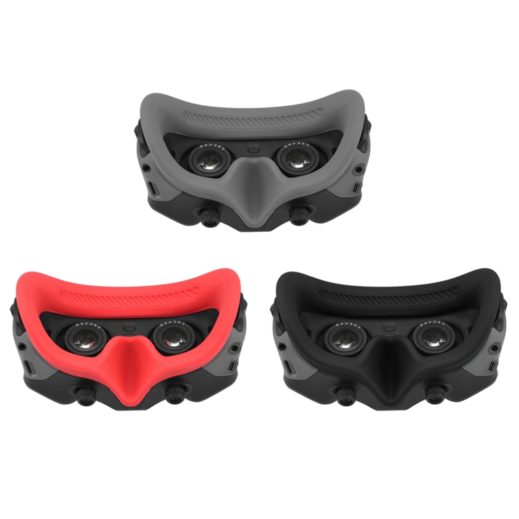 Para DJI Avata Goggles 2 PULUZ Flying Eye Mask Funda protectora de silicona, For DJI Avata Goggles 2
