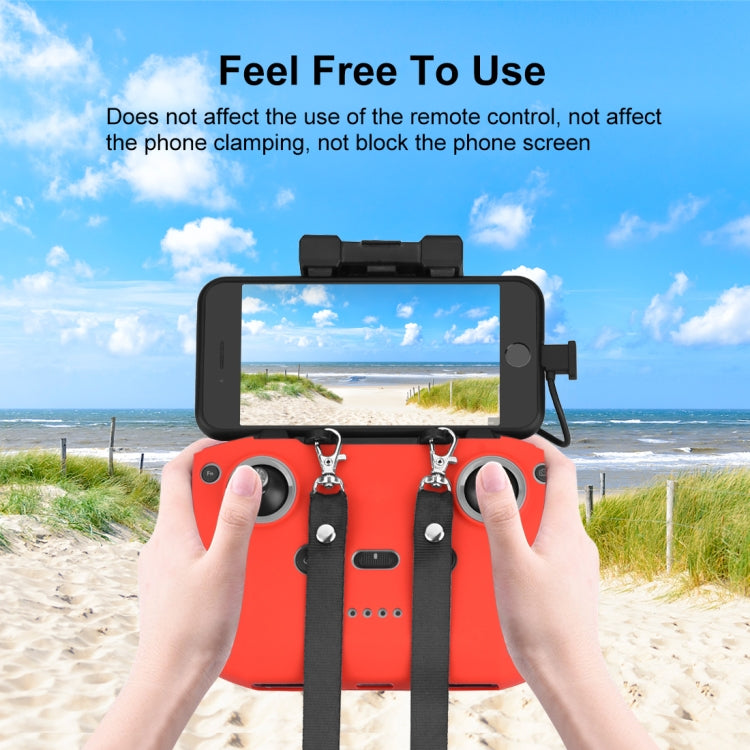PULUZ Nylon Dual-Hook Anti-lost Anti-fall Neck Strap Lanyard para DJI Mini 3 / 3 Pro / Mavic 3 / Air 2 / 2S Control remoto