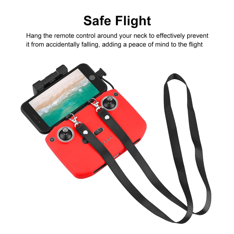 PULUZ Nylon Dual-Hook Anti-lost Anti-fall Neck Strap Lanyard para DJI Mini 3 / 3 Pro / Mavic 3 / Air 2 / 2S Control remoto