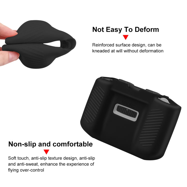 Funda de silicona PULUZ a prueba de golpes y antiarañazos con correa para el cuello para DJI Mini 3 / 3 Pro / Mavic 3 / Air 2S / Mini 2 Control remoto, For DJI Mini 3 / 3 Pro / Mavic 3 / Air 2S / Mini 2 Remote Control with Neck Strap