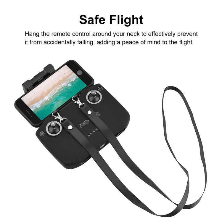 Funda de silicona PULUZ a prueba de golpes y antiarañazos con correa para el cuello para DJI Mini 3 / 3 Pro / Mavic 3 / Air 2S / Mini 2 Control remoto, For DJI Mini 3 / 3 Pro / Mavic 3 / Air 2S / Mini 2 Remote Control with Neck Strap