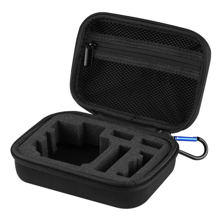 PULUZ Estuche de viaje y transporte impermeable para GoPro, DJI Osmo Action y otros accesorios de cámaras deportivas, tamaño pequeño: 16 cm x 12 cm x 7 cm, US Stock Black, UK Stock Black, For GoPro, Size: 16cm x 12cm x 7cm